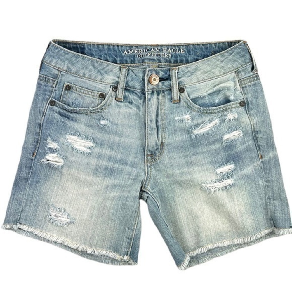 American Eagle womens boy midi shorts